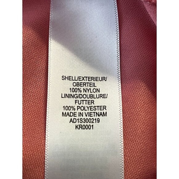 Women's Adrianna Papell Salmon Color Short Sleeve Lace Shirt, Top, Large - Picture 5 of 9